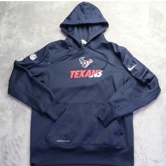 Nike Other - Nike Houston Texans NFL Therma-FIT Onfield Hoodie Hooded Sweatshirt Men's M